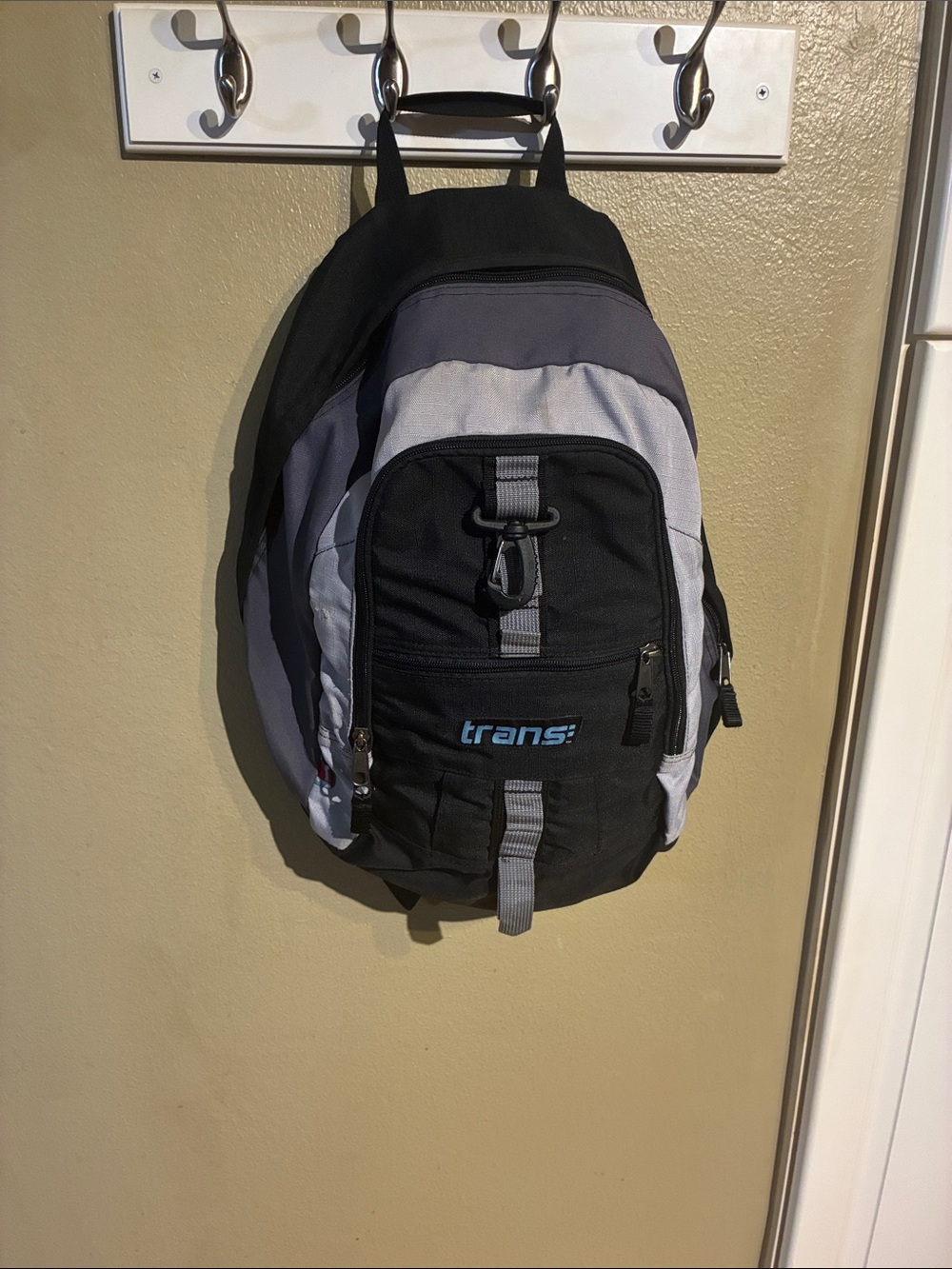 Jansport Black and Gray Two-Tone Backpack
